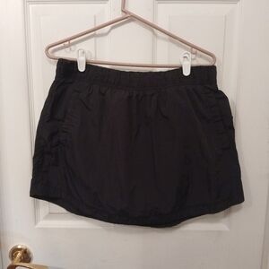 Spyder Active Tennis Golf Skort Size L Black EUC